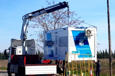 La Plata: instalaron nuevas bases operativas de seguridad en barrios de la ciudad