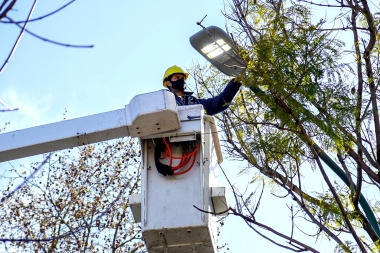 Alumbrado Público: el municipio de Vicente López ya reparó más de 40 mil luminarias