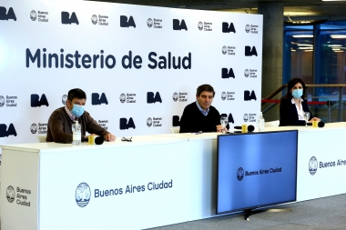 Quirós informó que en CABA se detectaron más de 100 mil casos de Coronavirus hasta el momento