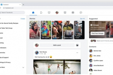 Nuevo diseño: Facebook deja su azul tradicional, cambia interfaz y tiene opción modo oscuro