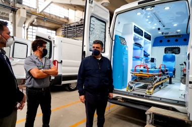 Jorge Macri visitó Pyme local comprometida con el desarrollo de tecnologías anti Covid