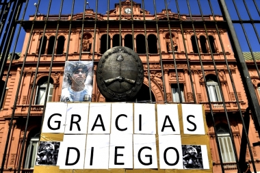 Maradona será velado en la Casa Rosada: se espera una multitudinaria movilización