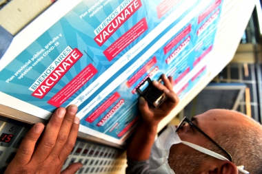 Buenos Aires Vacunate: se imprimieron más de 4.5 millones de piezas gráficas de información