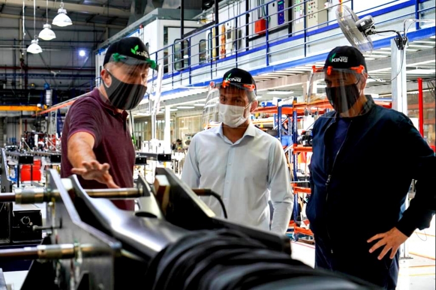 Jorge Macri recorrió Campana y destacó el rol del Estado como generador de trabajo