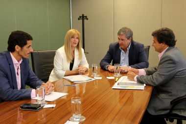 Magario se reunió con Gigante por obras paralizadas: "Esperamos que no se hagan diferencias de colores partidarios"