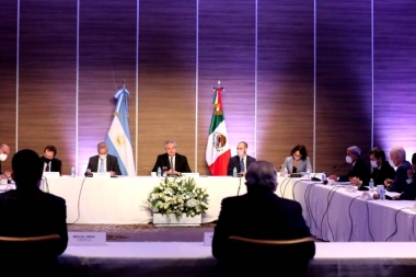 Alberto se reunió en México con empresarios inversionistas en Argentina