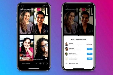 Con “Live Rooms”, Instagram amplía la cantidad de participantes en los vivos