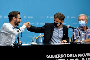 Kicillof puso en marcha convenios para reactivar la construcción de 1200 viviendas