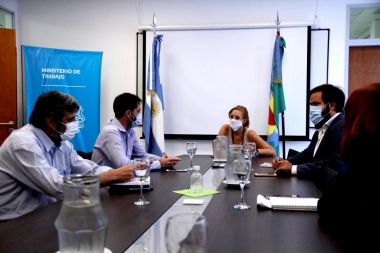 Ruiz Malec recibió a la nueva comisión directiva de Cicop y analizaron el escenario