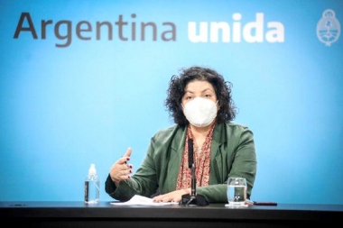 Vizzotti pidió a la ciudadanía que solo salga a trabajar y realizar actividades indispensables