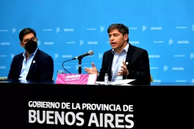 Kicillof se plegó a las restricciones nacionales y anunció que habrá multas por no cumplirlas