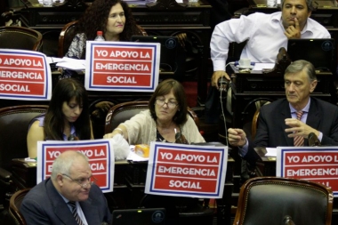 Diputados de la Nación otorgó  media sanción a la ley de Emergencia Social