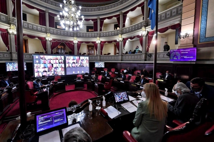 El Senado convirtió en Ley el proyecto para que la Provincia compre vacunas contra el Covid