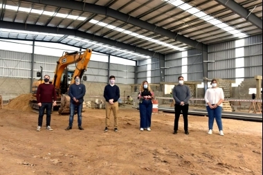 Thea suma visitas a distritos: recorrió obras de infraestructura en Pilar