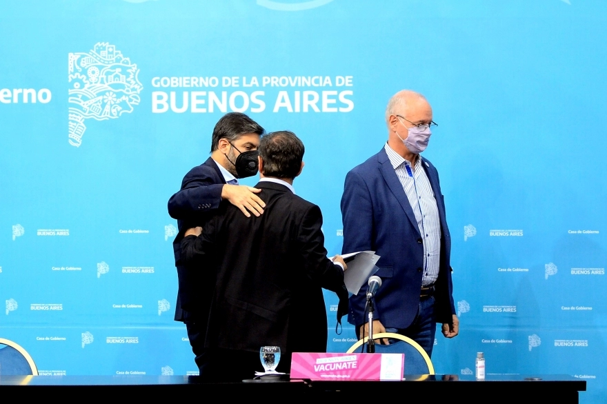 Gollan destacó “un descenso importante” de casos de Covid en Provincia
