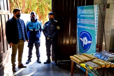 En Chivilcoy quemaron 10 kilogramos de marihuana en procedimiento policial