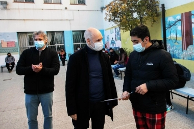 Larreta defendió la vuelta a las clases presenciales que estableció CABA