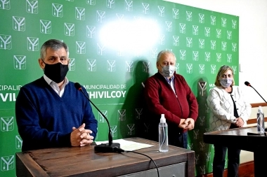 En Chivilcoy, Britos anunció un bono extraordinario para municipales