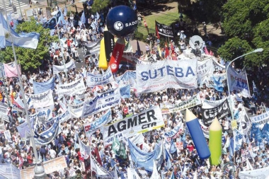 Docentes de CTERA inician otra semana de paros contra el Gobierno Nacional
