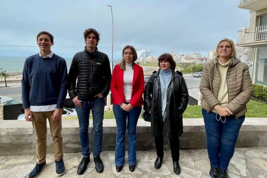 Danya Tavela y Lousteau recorrieron en tándem Olavarria y Mar del Plata