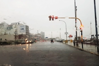 Suspendieron clases en la Costa Atlántica por alerta meteorológica