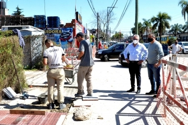 Zamora destacó obras que “mejoran la circulación y la seguridad” de Tigre