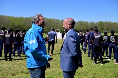 Berni e Insaurralde remarcaron el “cambio de paradigma” en la Policía