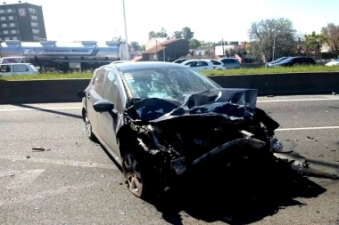 Trágico accidente en la Autopista Acceso Oeste: murió una familia