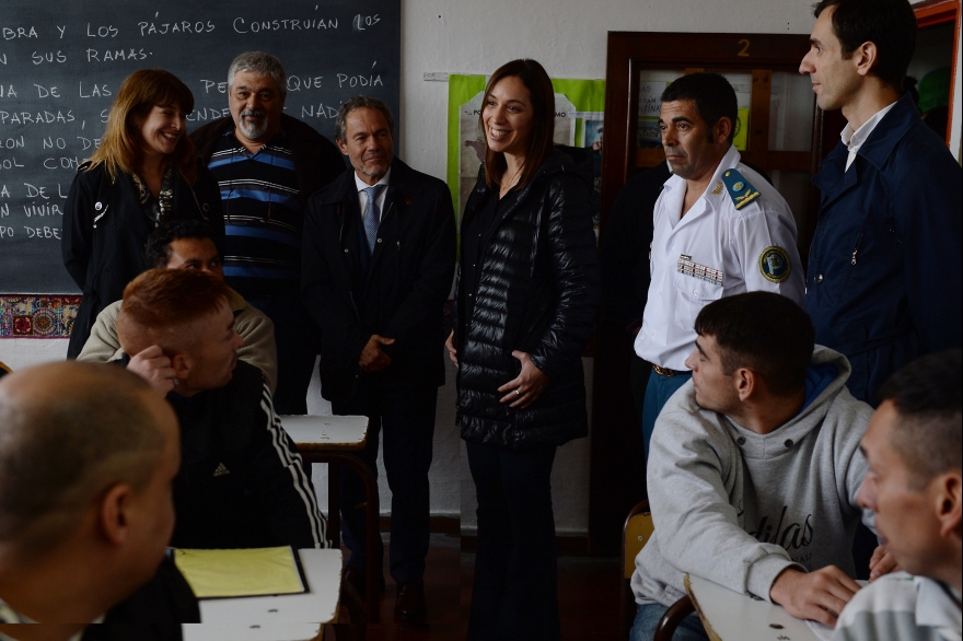 Vidal visitó unidad penitenciaria e inauguró ciclo lectivo: “No hay política de seguridad posible si no hay estudio”