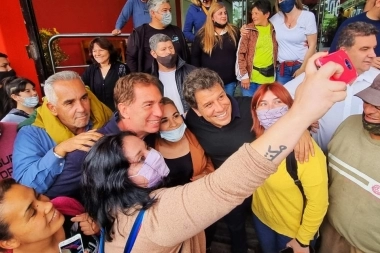 Santilli y Manes estuvieron en José C. Paz y Malvinas Argentinas