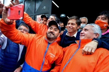 Desde Berazategui, Kicillof celebró “resolver los problemas del endeudamiento”