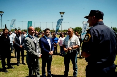 Insaurralde, Berni y Menéndez destacaron las políticas de Kicillof en seguridad