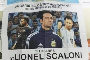 Ingenio en las boletas de las redes: “La Scaloneta” y “San Milei”