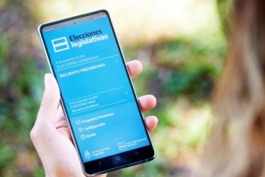 Mirá la app para seguir los resultados de las elecciones: cómo funciona