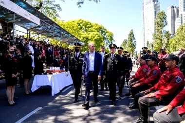 Larreta celebró el 5º aniversario de la Policía de la Ciudad