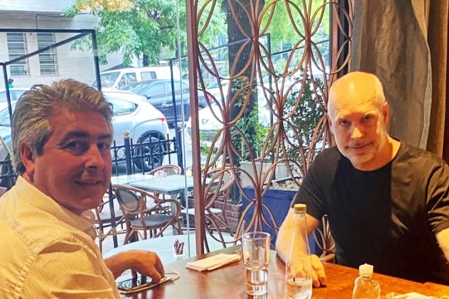 Larreta visitó Pergamino y se reunió con el intendente Martínez