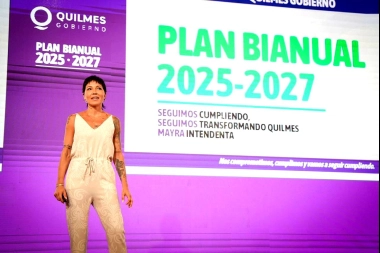 Mayra Mendoza lanzó su Plan Bianual 2025-2027 y anunció obras clave para transformar Quilmes