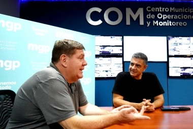 Jorge Macri y Montenegro destacaron el trabajo de seguridad en Mar del Plata