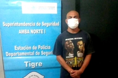 Video: así detuvieron a “La Hiena” Barrios luego de agredir a su pareja