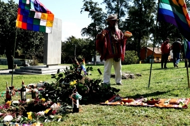 Con un agasajo histórico y cultural, Provincia festejó el día de la Pachamama
