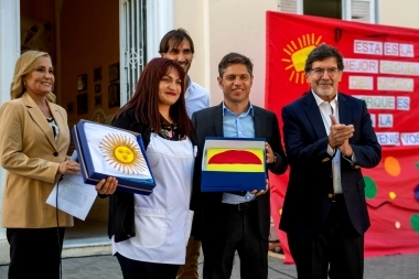 Axel Kicillof y una carta de bienvenida para el inicio de clases