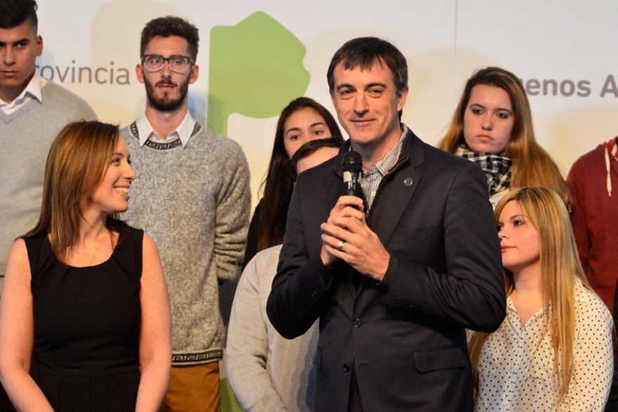 Vidal se mostró con Bullrich, lo resaltó y anunció la extensión del Boleto Educativo Gratuito