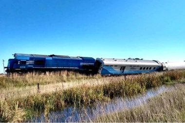 Descarriló un tren en Olavarría: llevaba 479 pasajeros y hay 20 heridos