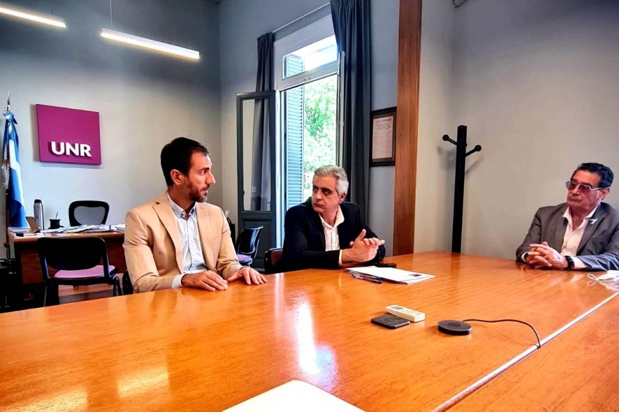 Petrecca y Javkin apuntaron a una agenda de trabajo para Junín y Rosario