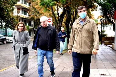 En recorrida con Arieto, Rabinovich pidió “urgente” debate por la Ley de Alquileres
