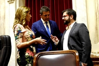 Massa recibió a Boric en el Congreso y definieron temáticas a trabajar en conjunto