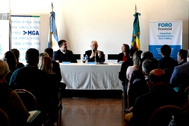 En Miramar, se desarrolló el Tercer Foro de Integridad, Transparencia y Ética Pública
