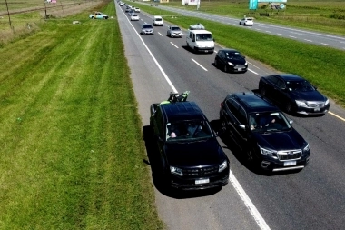 Con drones y cámaras, controlarán a quienes circulen por las banquinas de las rutas