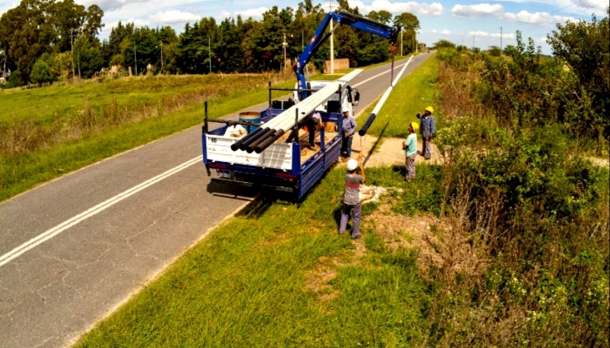 Obras de Provincia: nuevas redes lumínicas en La Plata y Berisso