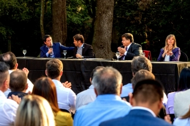 En conferencia, Ishii y Nardini soltaron un guiño a la reelección de Kicillof